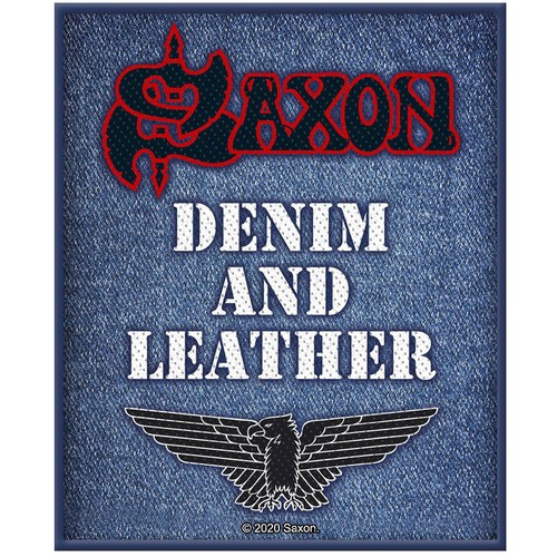 Saxon sew patch denim - patch, &