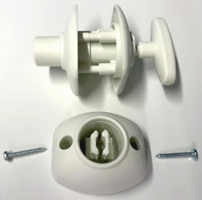 White Door Retainer Catch