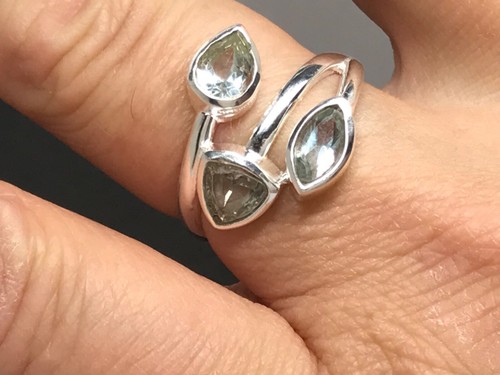 Pale blue topaz multistone - blue,