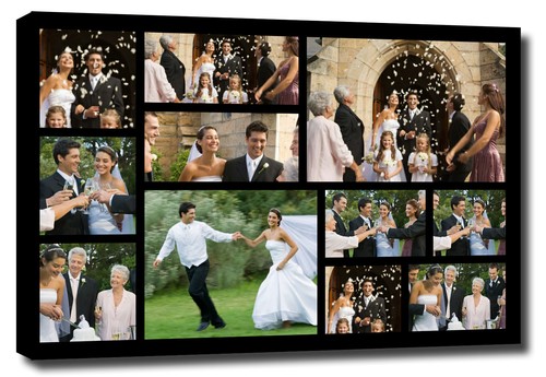 Your photo collage canvas - your,