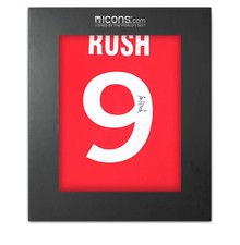 Ian Rush Back Signed Liverpool