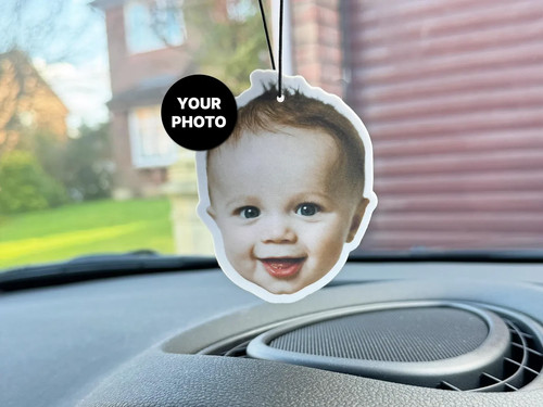 Personalised car air freshener - car,