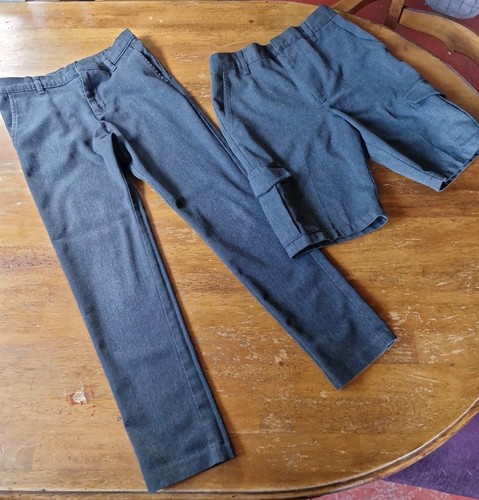 Pair boys grey school - 1, of