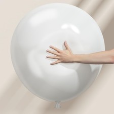 Pearl White Balloons 18 Inch