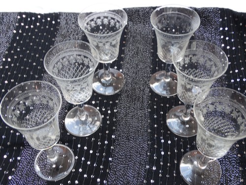 Stemmed etched lady hamilton - etched,