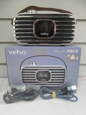 VEHO MODE MD-2 WIRELESS DAB+ SPEAKER RADIO FM RADIO 6 WATTS RMS ALARM CLOCK-LCOH