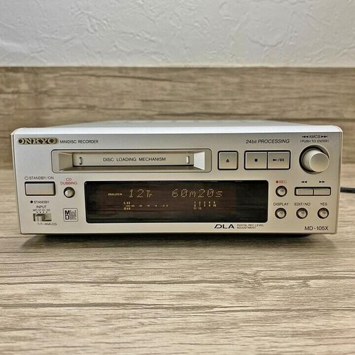 Onkyo mini disc recorder - md,