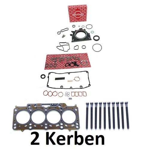 Cylinder head and - and, crankcase