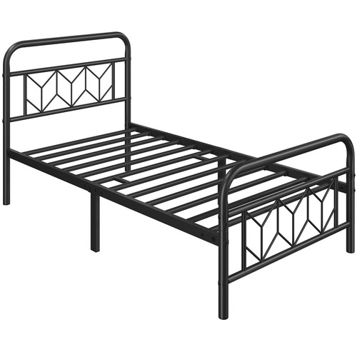 3ft 4ft6 metal - metal, bed