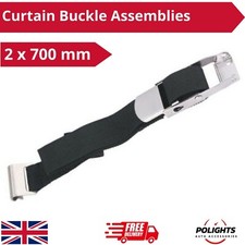 2 x Ratchet Bottom Strap Flat