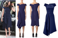 Roland Mouret Navy Blue