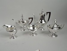 Tiffany Coffee Tea Set 13889D