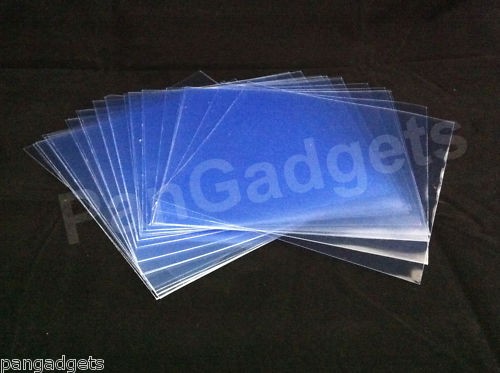 Glass clear vinyl - clear, 7"