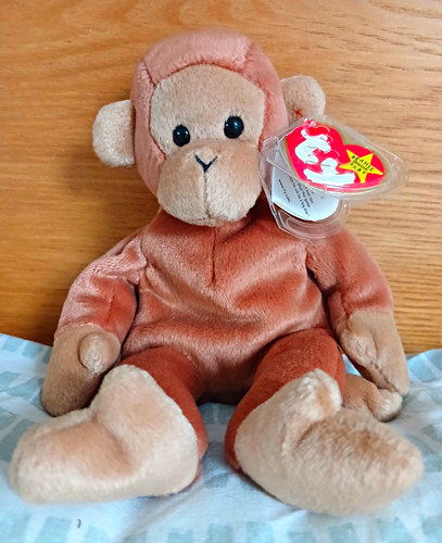 Beanie babies bongo monkey - ty,