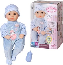 Baby Annabell Little Alexandra 36cm So Soft Boy Doll New Kids Xmas Gift Age 1+