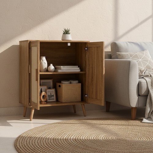 Rustic cupboard wooden storage - rustic,