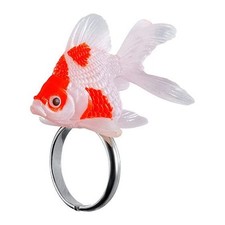 Ringcolle! Yubiwa Sakura Ryukin Goldfish Single Gashapon Capsule Toy