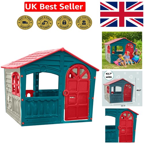 Vibrant plastic playhouse for - plastic,