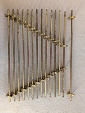 Vintage Solid Brass Stair Rods