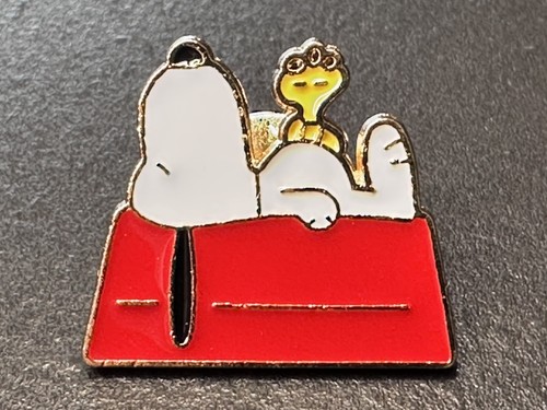Snoopy woodstock enamel pin - &,