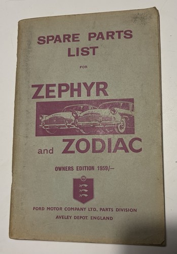 Ford mk2 zephyr zodiac - ford,