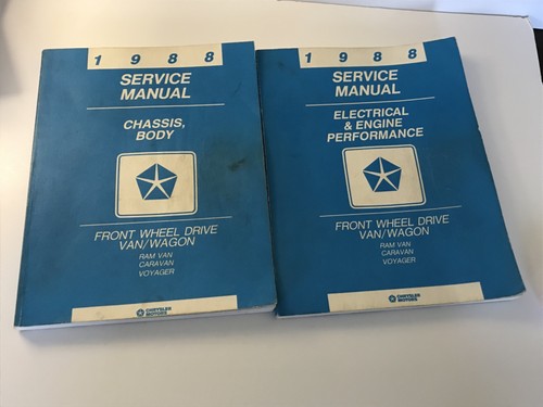 1988 chrysler motors - chrysler, service