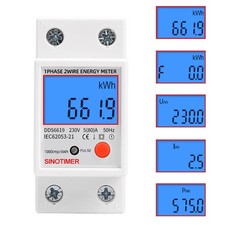 Digital LCD Kwh Wattmeter