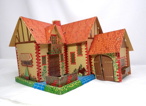 Vintage built rite - built, cardboard