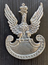 WW2, POLISH ARMY CAP BADGE
