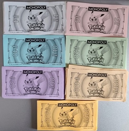 Monopoly pokemon spare set - pokemon,