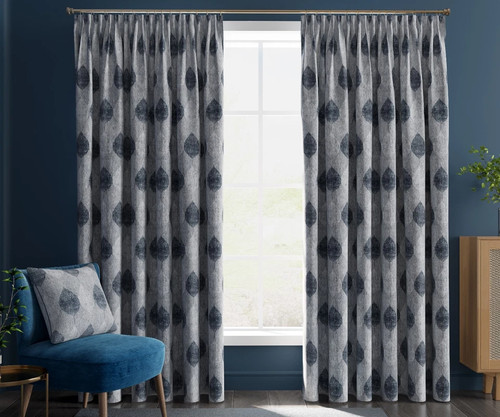 Luxury jacquard curtain pair - luxury,