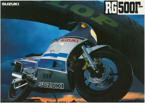 Suzuki brochure rg500 gamma - suzuki,