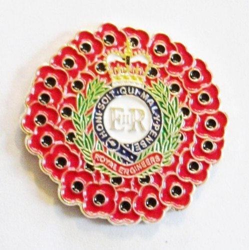 Royal engineers poppy - engineers, military