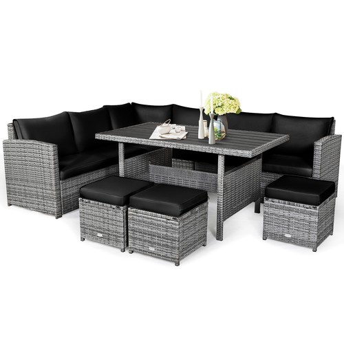 Patiojoy pcs patio - pcs, rattan