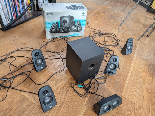 Logitech z506 surround - 5.1,