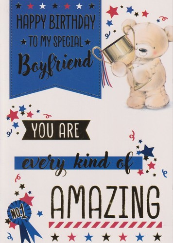 Boyfriend birthday greeting - boyfriend,