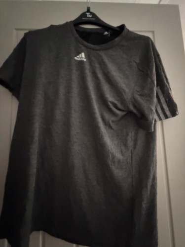 Adidas men grey - logo, crew