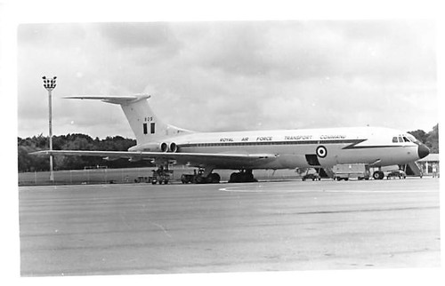 Photo vickers vc10 - bw,