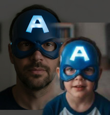 Captain America Flashing Mask
