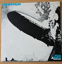 Led Zeppelin 1st LP Original Turquoise First Edition 588 171