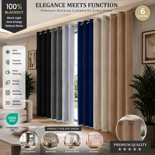 Thermal blackout curtains - thermal,