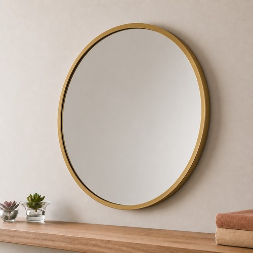Framed mirror - framed,