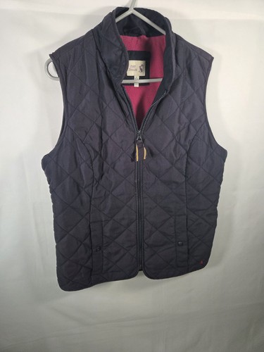 Joules navy zip - zip, front