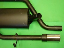Ford Capri pinto exhaust single silencer system 3" exit 1.6 2.0 X031