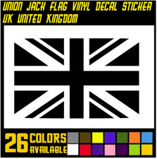 Union Jack Flag Vinyl Decal