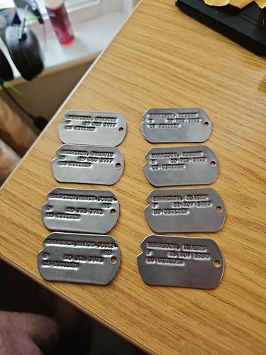 Usa army dog tags pendants - dog,