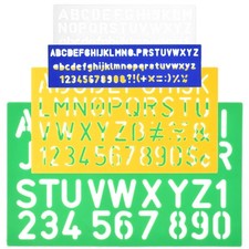 LETTER & NUMBER STENCIL SET