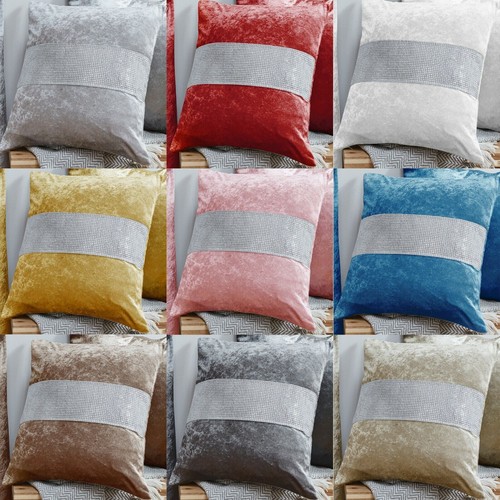 Cushion covers crushed velvet - cushion,