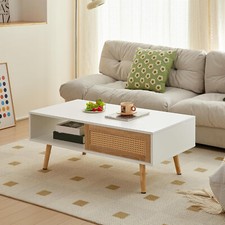 Rattan Coffee Table with