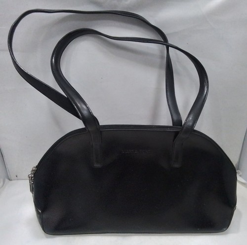 Marta ponti black leather - black,